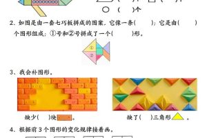一下数学【期末专项1-7单元练习】