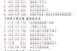 2025秋-每日晨读】一上语文