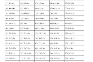 【2025秋新版】一年级上册口算综合练习题100道+应用题100道-一上数学
