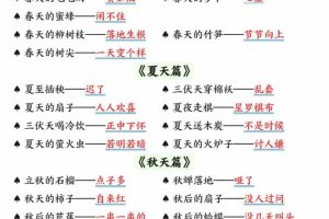 一年级下语文寒假预习晨读晚背（歇后语和谚语）