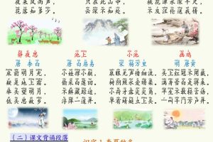 新一下语文寒假预习全册必背知识汇总（十三类知识点）17页