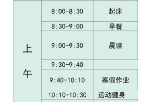 一年级-寒假衔接逆袭计划表-一上语文