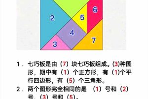 一年级下数学必考重点知识