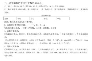 二上北师大数学知识点汇总