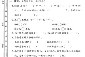 二下青岛63版数学期末押题密卷4页