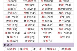 二下语文期末复习重点知识汇总（13页）