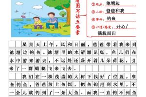 一升二看图写话精讲范文50篇-二上语文