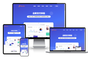 2025彩虹易支付前端新模板美化版