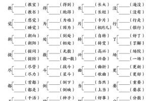 新二上语文期末总复习五大专项训练（17页）