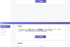多平台短视频解析水印 v3.0 程序源码+视频解析工具