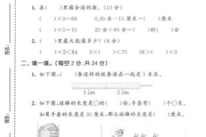 二年级下数学期中拔尖测试卷《苏教版》